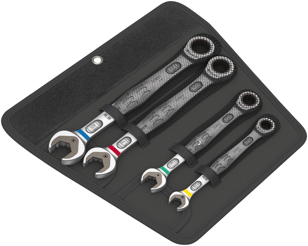 WERA Joker 4, 6000, 4-delige Steek- en ringratelsleutel-set