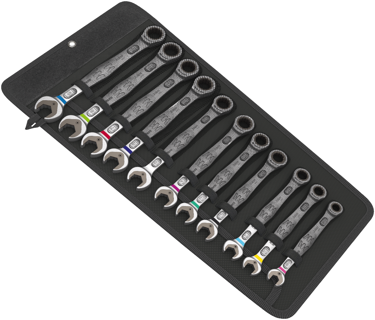 WERA Joker 11, 6000, 11-delige Steek- en ringratelsleutel-set