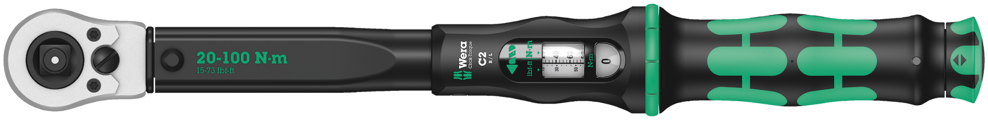 WERA Momentsleutel, 20-100 Nm, Click-Torque C 2