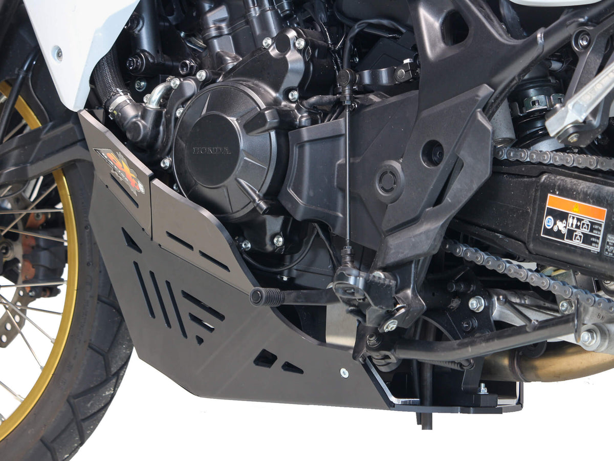 HONDA XL750 TRANSALP SKIDPLATE (ZWART)